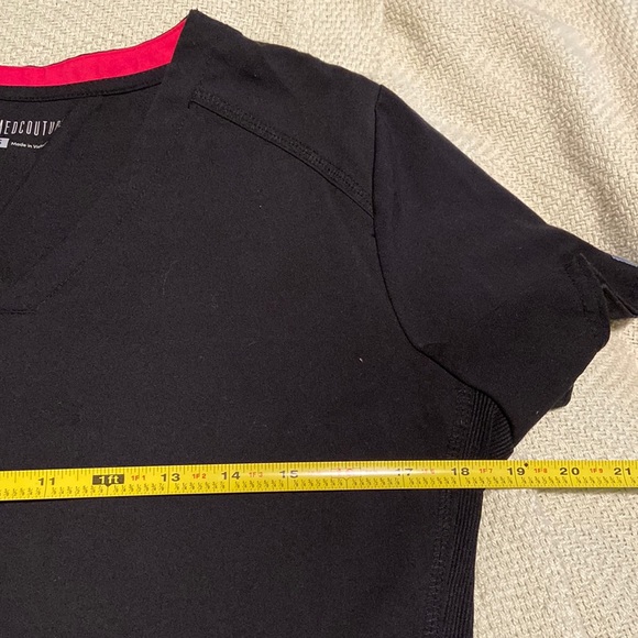 Black Scrub Set by Med Couture Brand.  EUC! - Picture 2 of 16